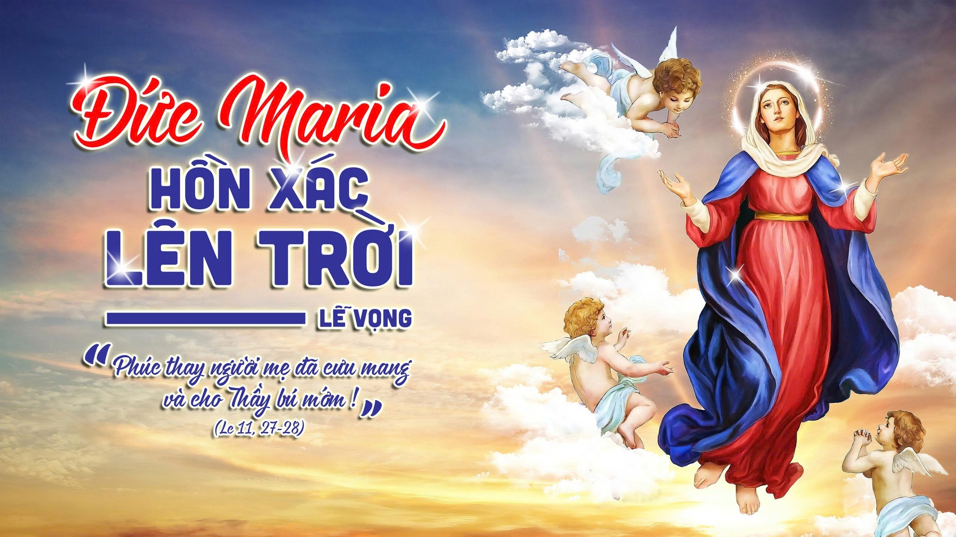 Suy Niệm Lời Chúa | Thứ Bảy Sau Chúa Nhật Tuần XIX Mùa Thường Niên - LỄ ĐỨC MẸ HỒN XÁC LÊN TRỜI - Lễ Trọng | Lc 1,39-56 | Lm Alfonso Nguyễn Quang Hiển-Gp Phú Cường